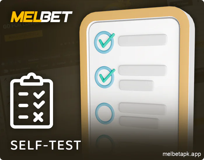 Melbet self-check for safe play